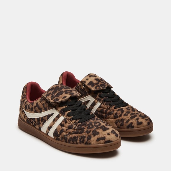 Steve Madden MADRID LEOPARD Sneakers - size 6.5 - Picture 4 of 4